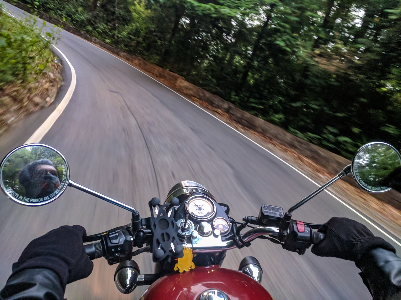 Rouler à moto