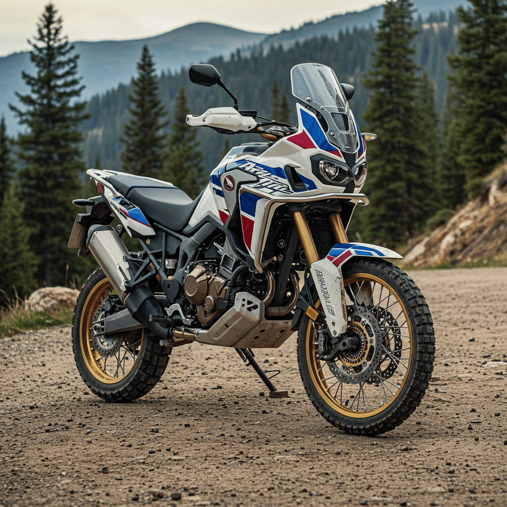 Honda Africa Twin le trail qu&rsquo;on a teste sur une semaine de route et de chemins pour voir si elle merite sa reputation